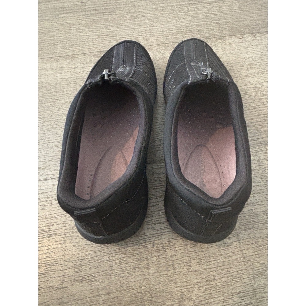 Easy Spirit BeStrong2 Women 6.5 M Black Zip Up Comfort Walking Shoes Sneaker - Picture 4 of 6